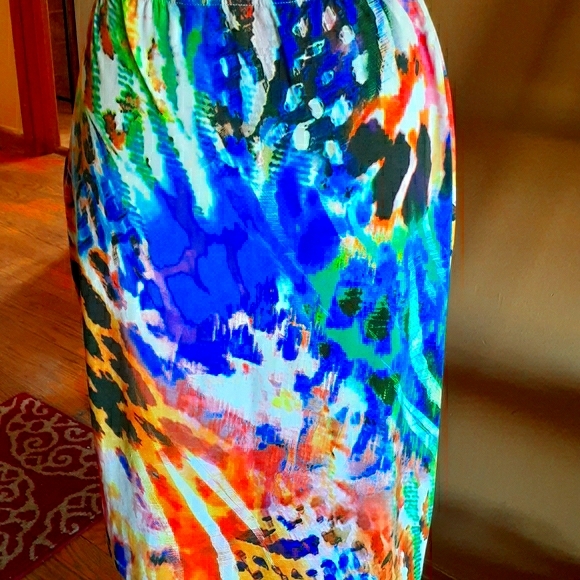 Multicolored Tube Skirt - Picture 3 of 5